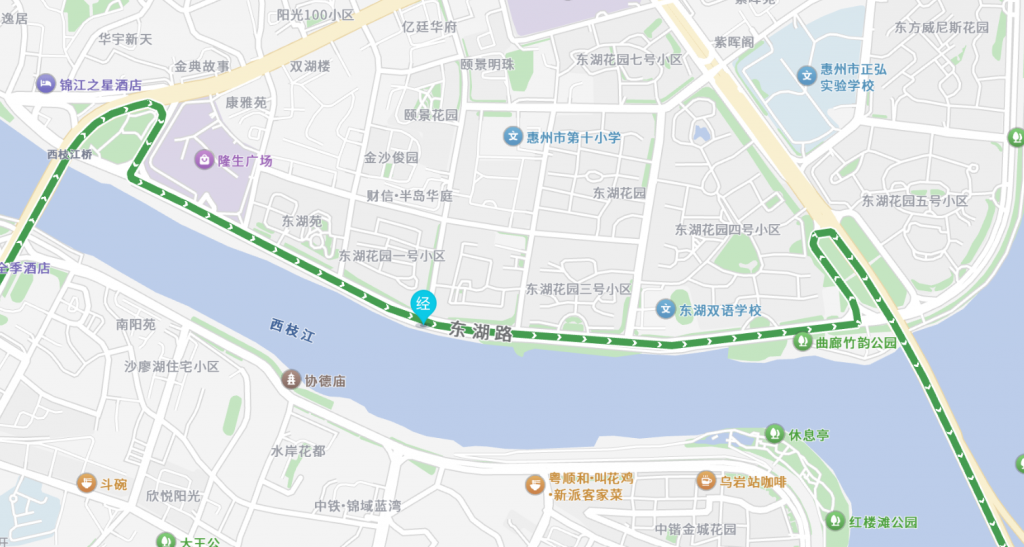 婚礼车队路线图